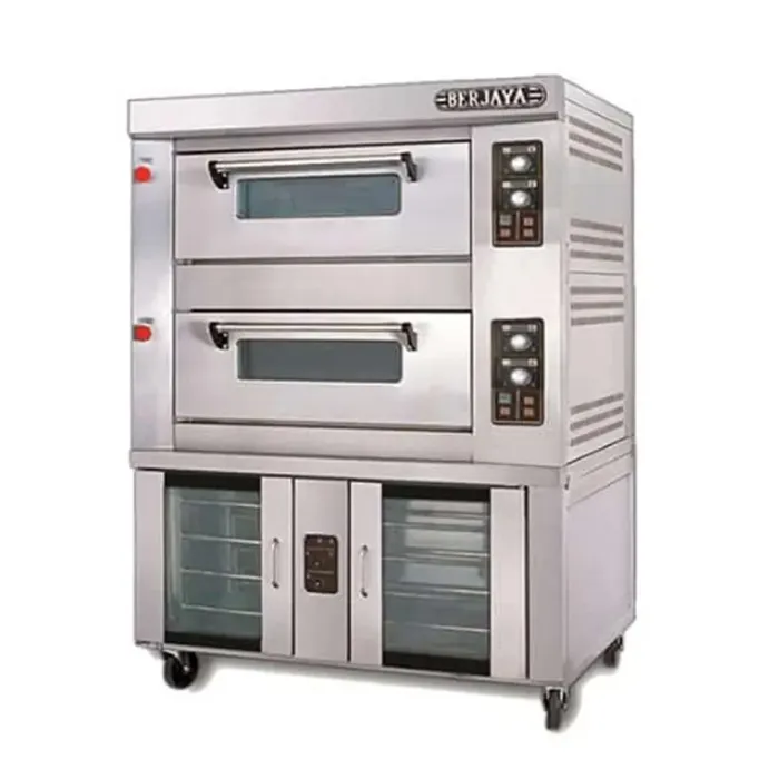 Berjaya 2 Decks Gas Baking Oven + 8 Pans Proofer (BJY-2B+8PF-G)