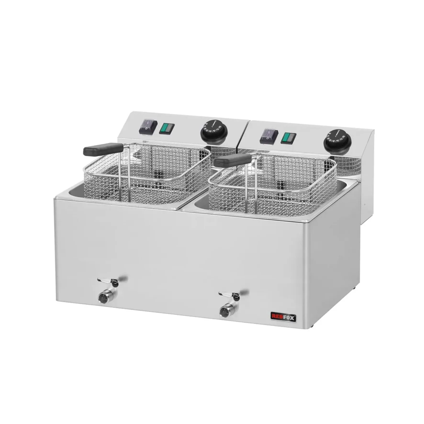 REDFOX - ELECTRIC DEEP FRYER 2 BASKET - FE 77 EV