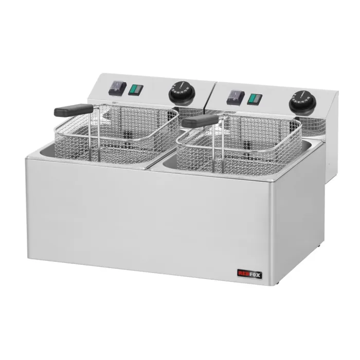 Electric Deep Fryer 2 Basket - FE 77 E