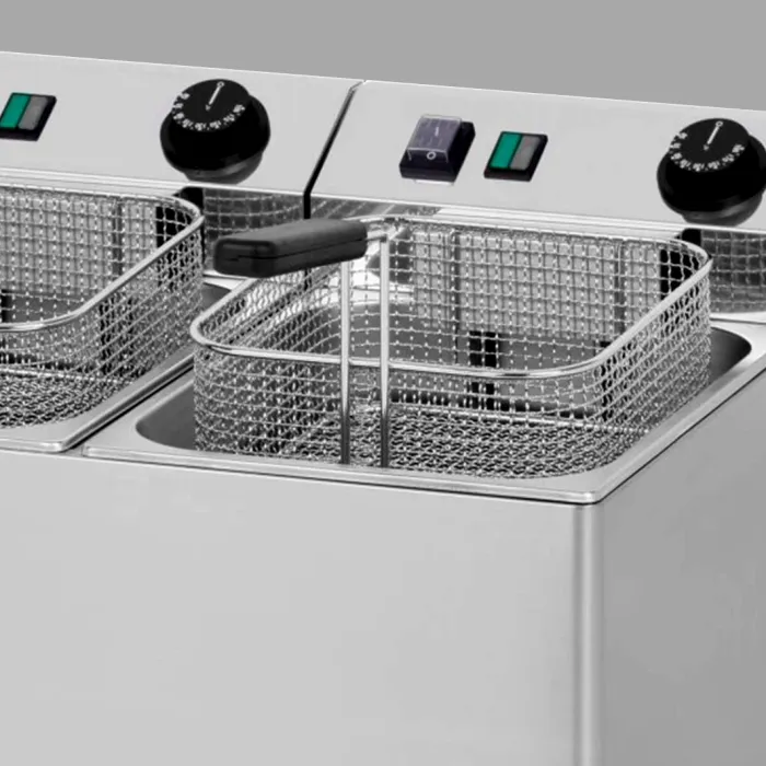 Electric Deep Fryer 2 Basket - FE 77 E - Image 4