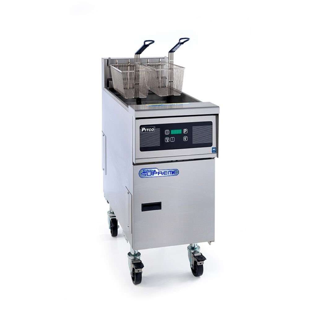 PITCO Solstice Gas Open Fryer with Filtration TBSFSSH55 Multi