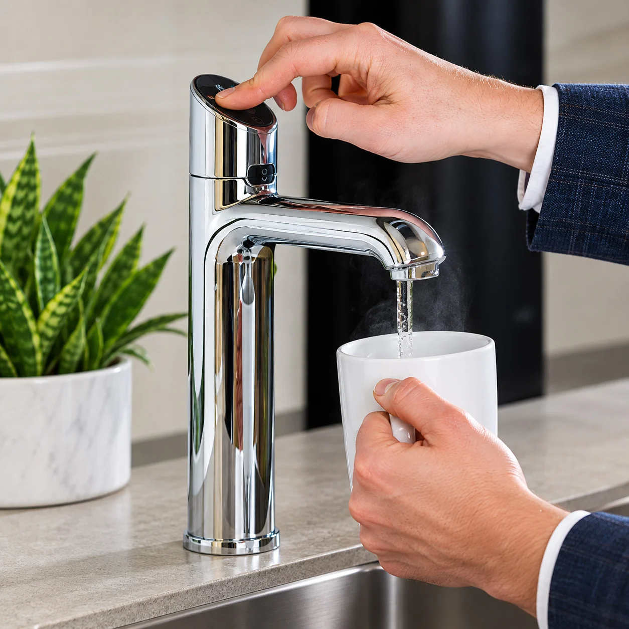 ZIP WATER – WATER DISPENSER – HYDROTAP G5 BC100 CLASSIC PLUS (Chrome) - Image 5