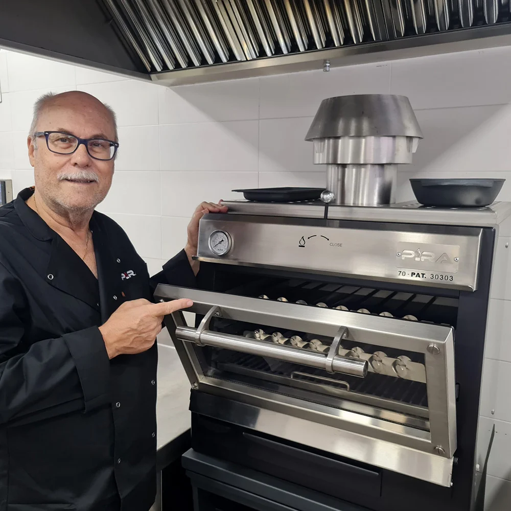 PIRA CHARCOAL – CHARCOAL OVEN – PIRA 70 LUX AB - Image 6