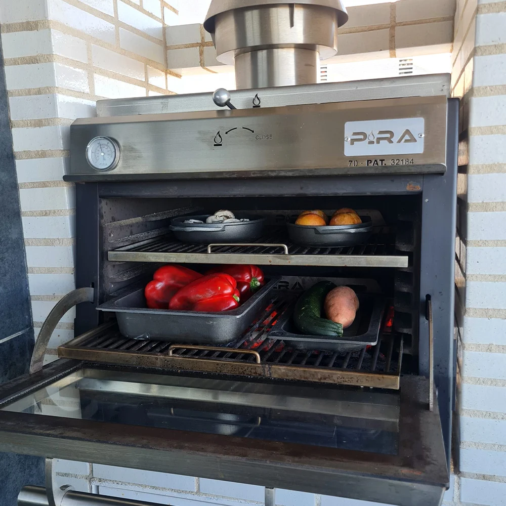 PIRA CHARCOAL – CHARCOAL OVEN – PIRA 70 LUX AB - Image 5