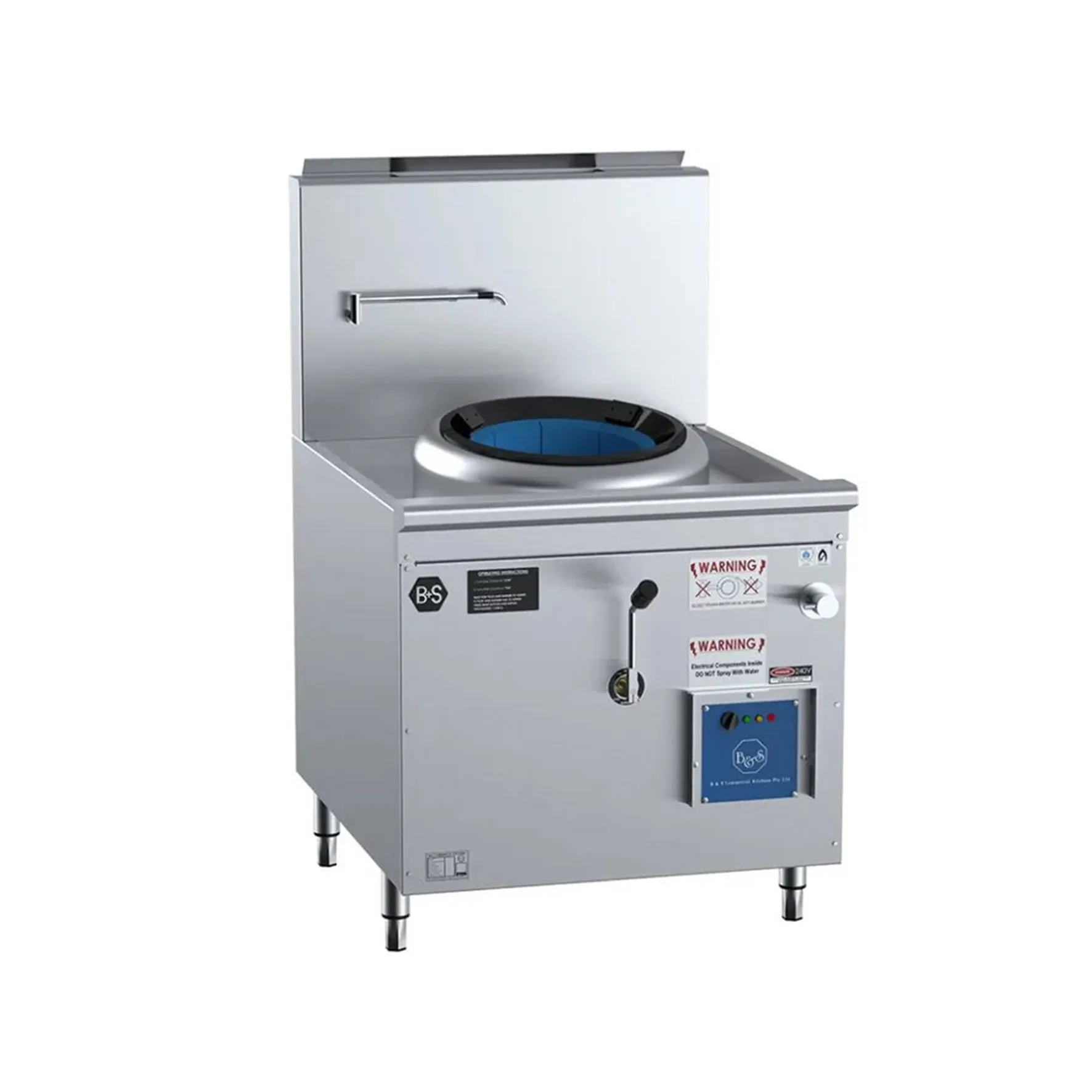 B+S - Single Hole Hipac Wok