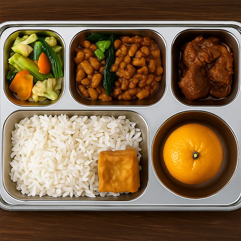 Commercial Food Tray - 5 Compartment Design - Image 3
