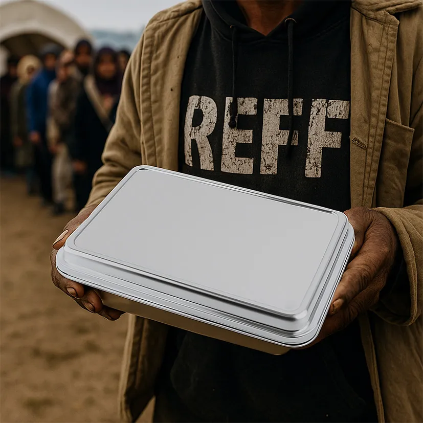 Commercial Food Tray - 5 Compartment Design - Image 6