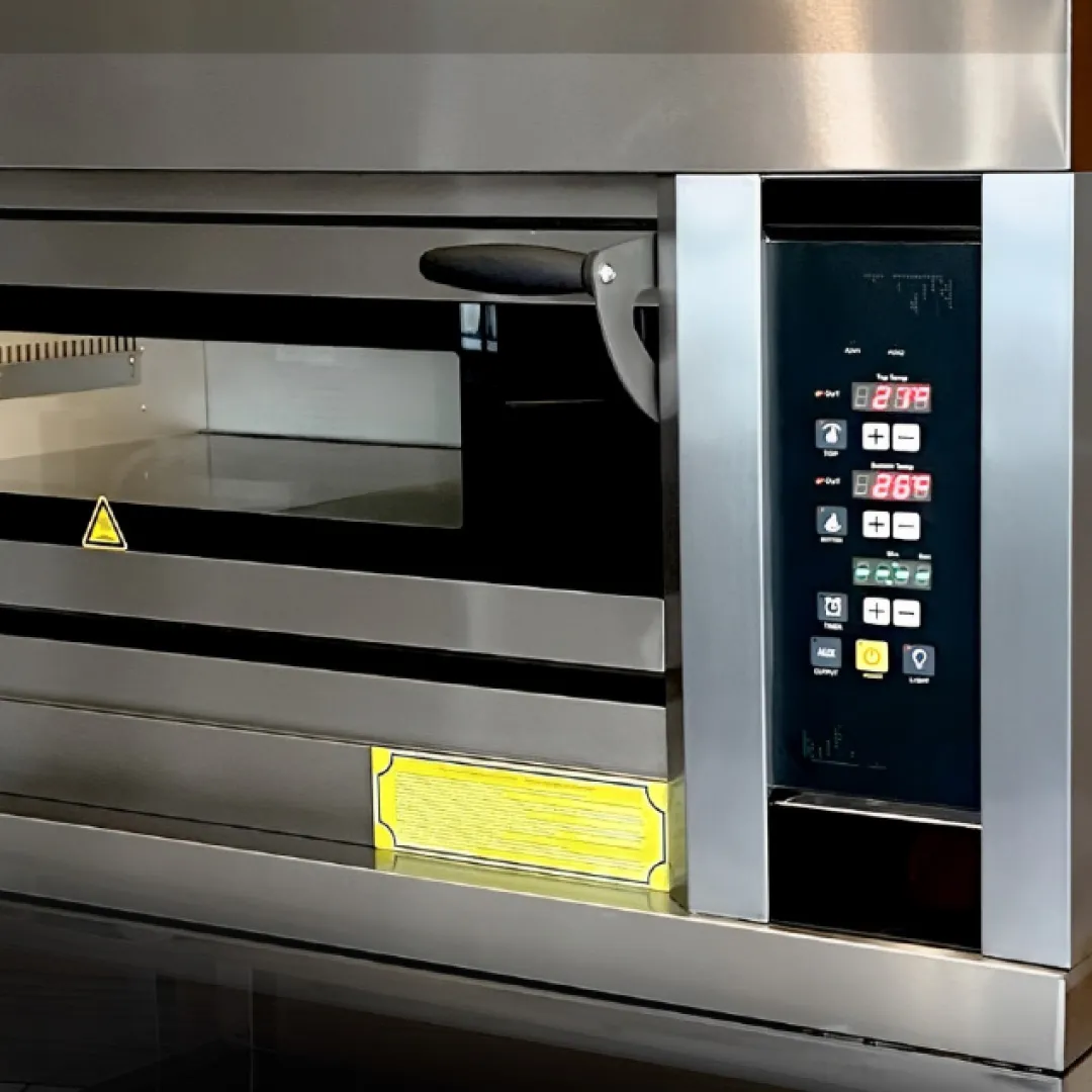 control panel gas deck oven meichu