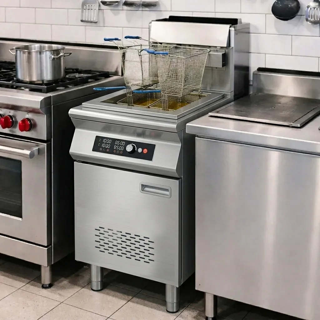 JCOOK - GAS DEEP FRYER - JDF-10 - Image 4