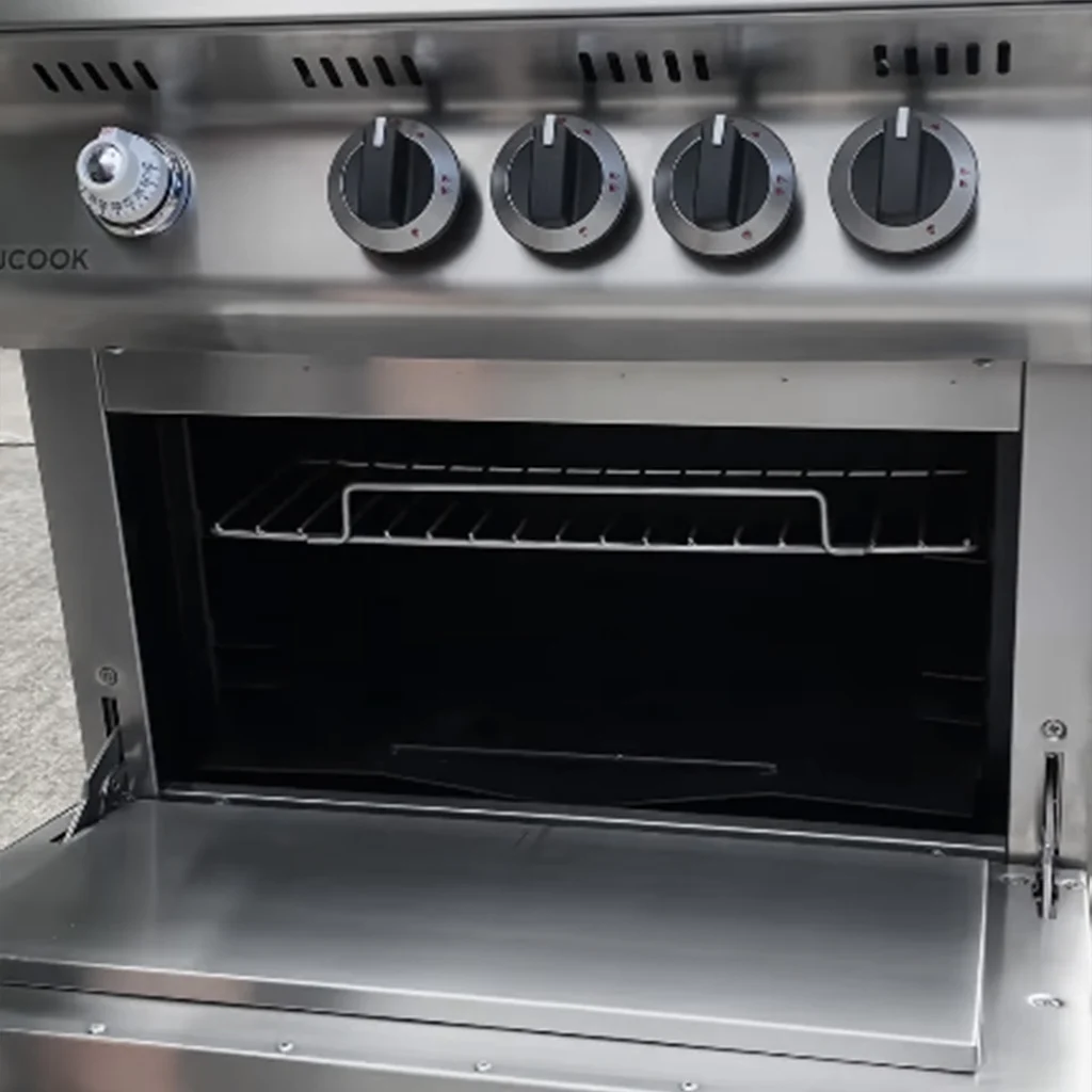 JCOOK - Gas Stove Oven 4 Burner - GS4B-OV - Image 3
