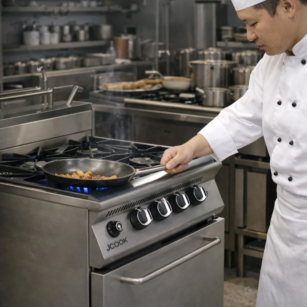 JCOOK - Gas Stove Oven 4 Burner - GS4B-OV - Image 5