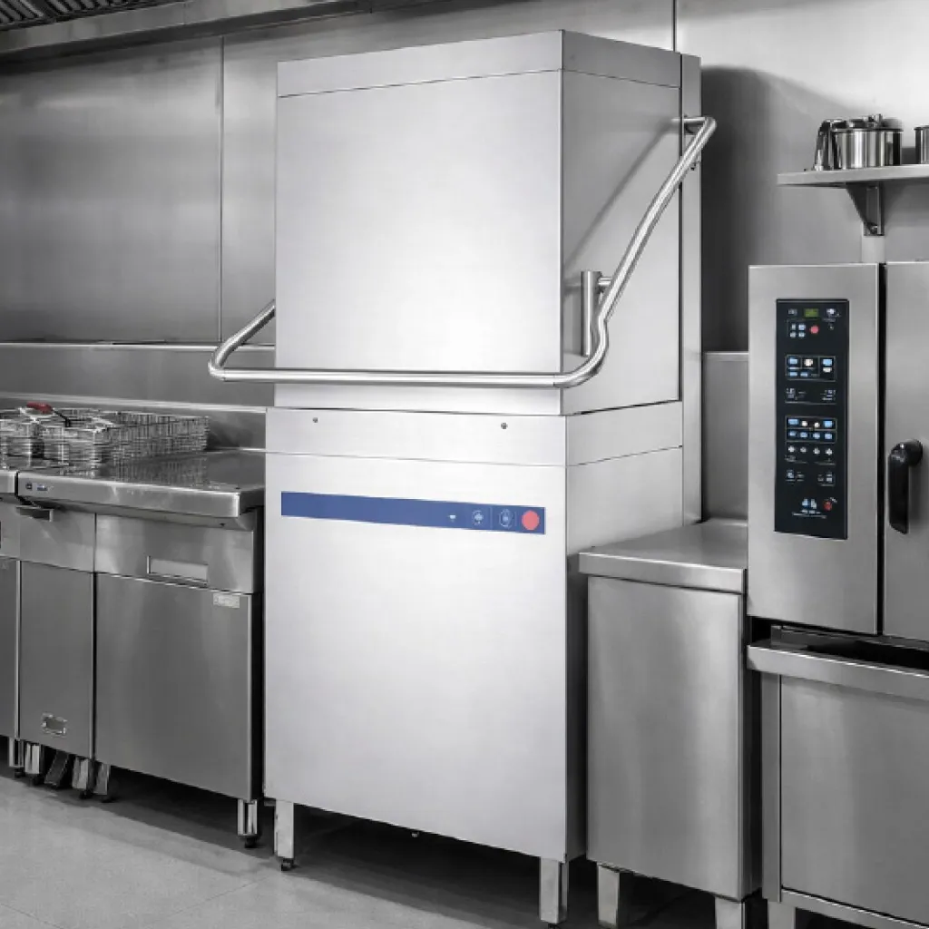 dishwasher hood type komersial restoran
