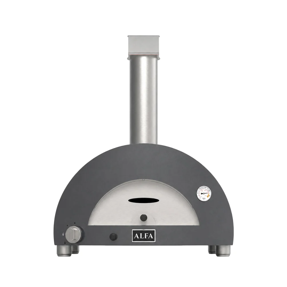 ALFA FORNI – GAS PIZZA OVEN – MODERNO 1 PIZZE (GREY)