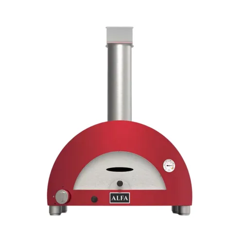 alfa forni moderno 1 pizze gas oven tampak depan
