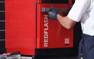 speed oven red warna merah dapur restoran