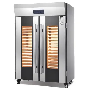 proofer cabinet 36 tray meichu MOF-36S tampilan depan dua pintu