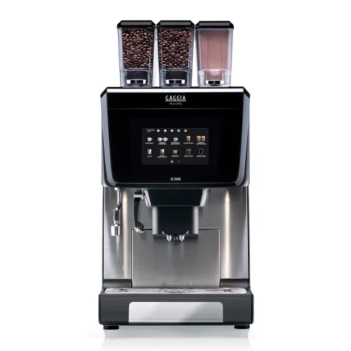 automatic coffee machine gaggia g 500 kalea tampak depan