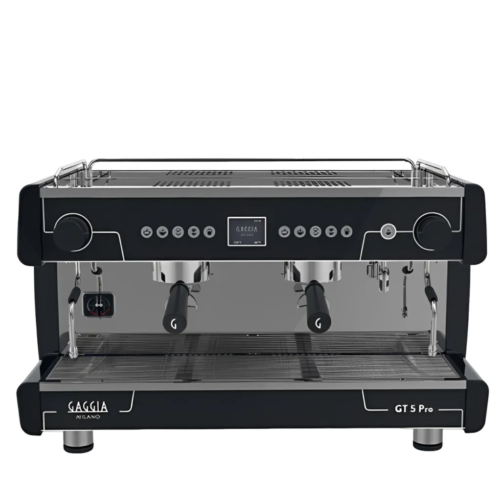 semi automatic espresso machine gaggia gt 5 pro tampak depan