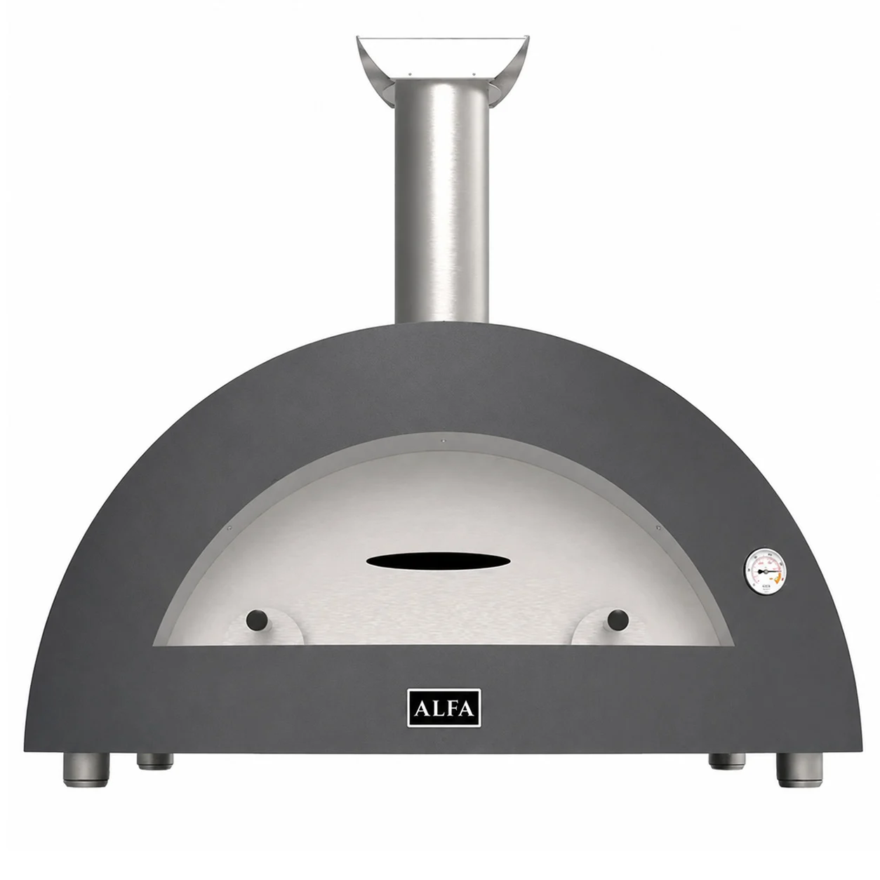 ALFA FORNI – WOOD PIZZA OVEN – MODERNO 5 PIZZE (GREY)