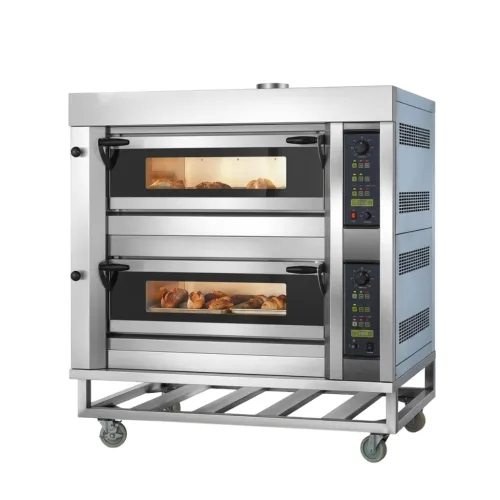 2 deck electric oven meichu mge 2y 4 tampak depan
