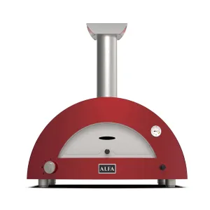 gas pizza oven alfa forni moderno 3 pizze tampak depan