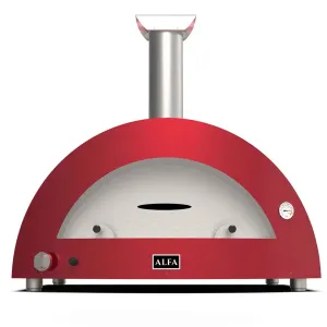gas pizza oven alfa forni moderno 5 pizze tampak depan