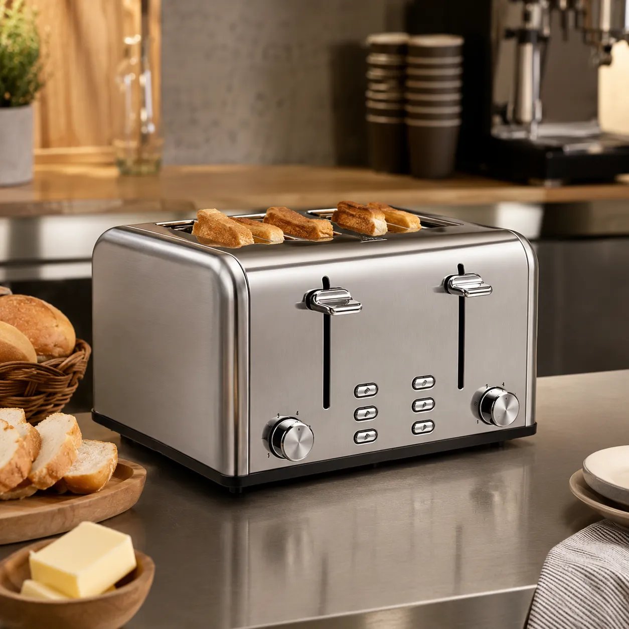 Alpha Commercial Toaster untuk Operasional Praktis