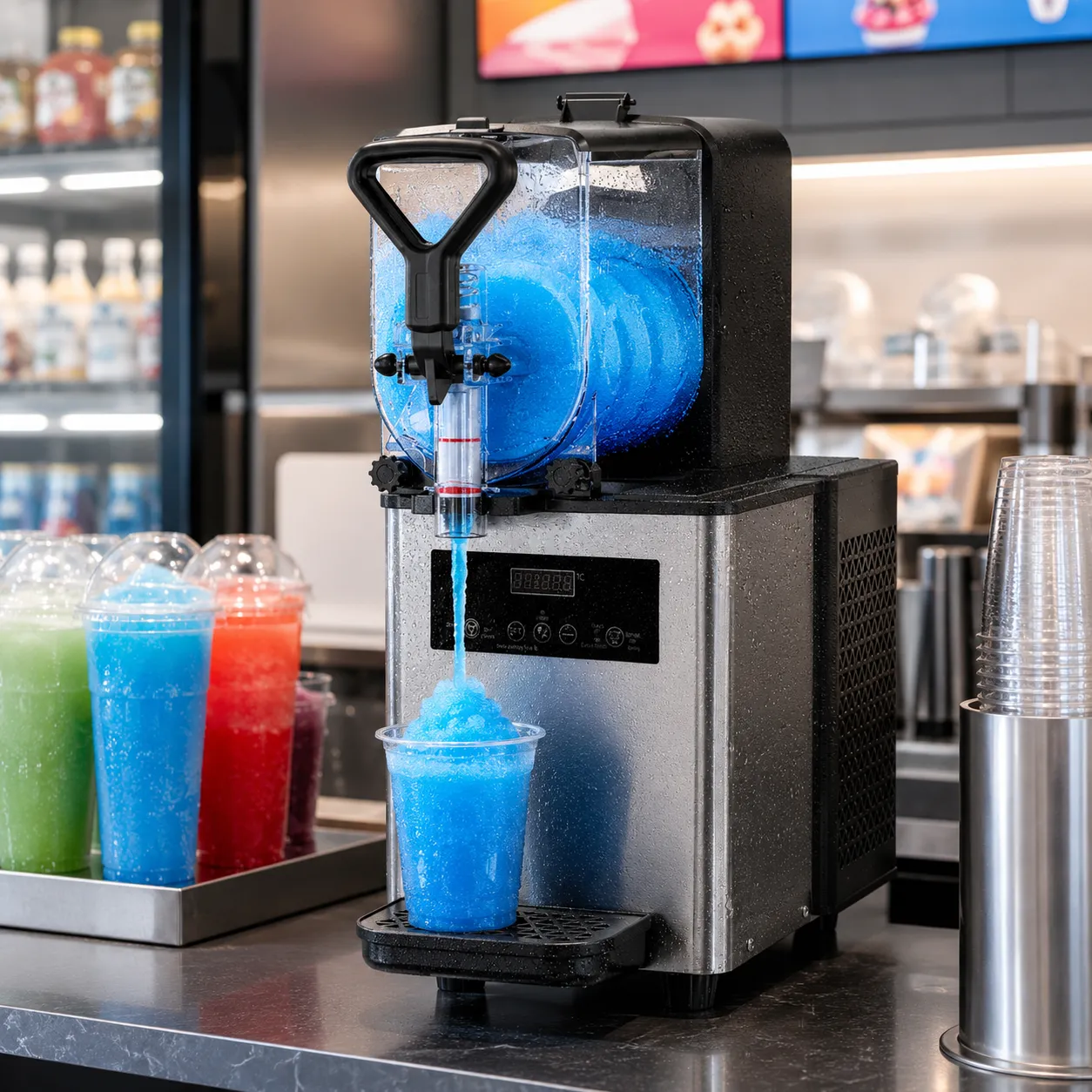 Arctic Slush Machine untuk Frozen Beverage Komersial