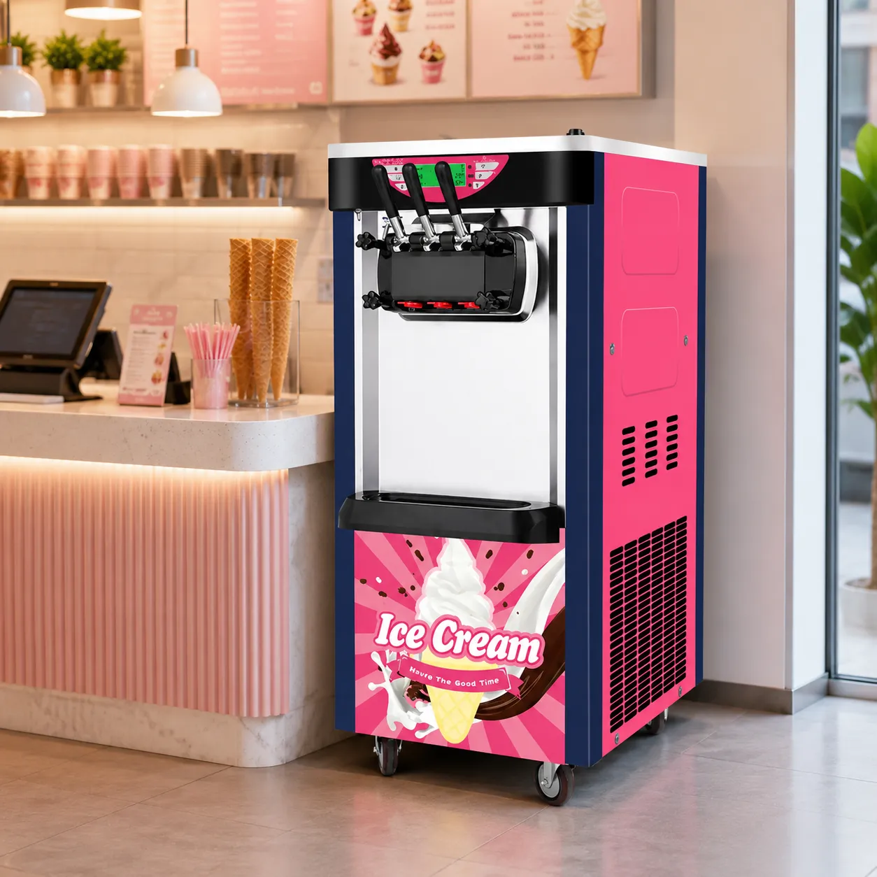 Arctic Soft Ice Cream Machine untuk Produksi Dessert Komersial