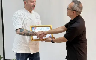 Bandung Side bahas kehadiran chef internasional MFK dan Tecnoeka di AKPAR NHI Bandung