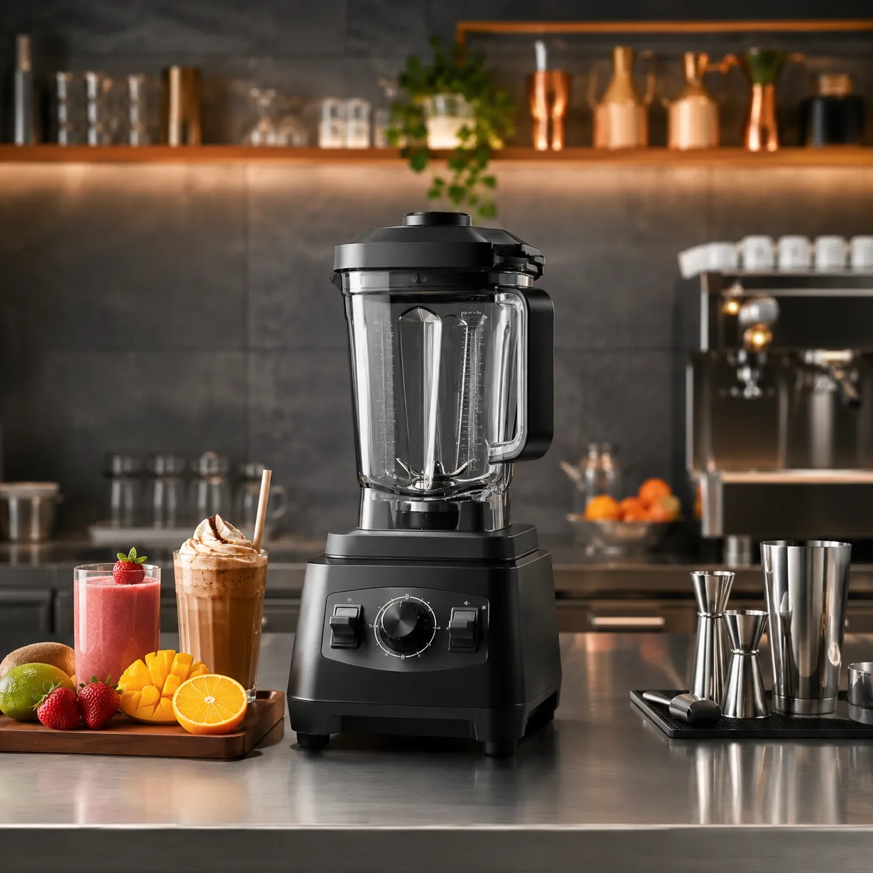 Blender komersial cafe untuk panduan memilih peralatan minuman F&B oleh PT Multi Flashindo Karisma