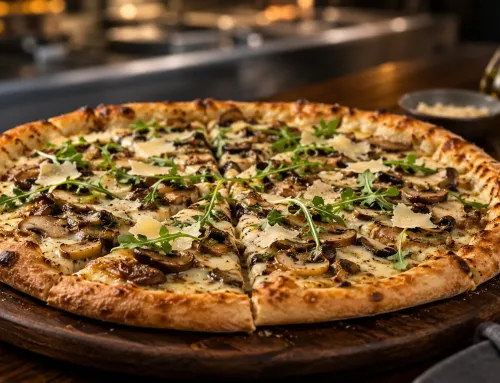 Resep Truffle Mushroom Pizza untuk Restoran: Aplikasi Menu Premium dengan Oven Pizza Profesional