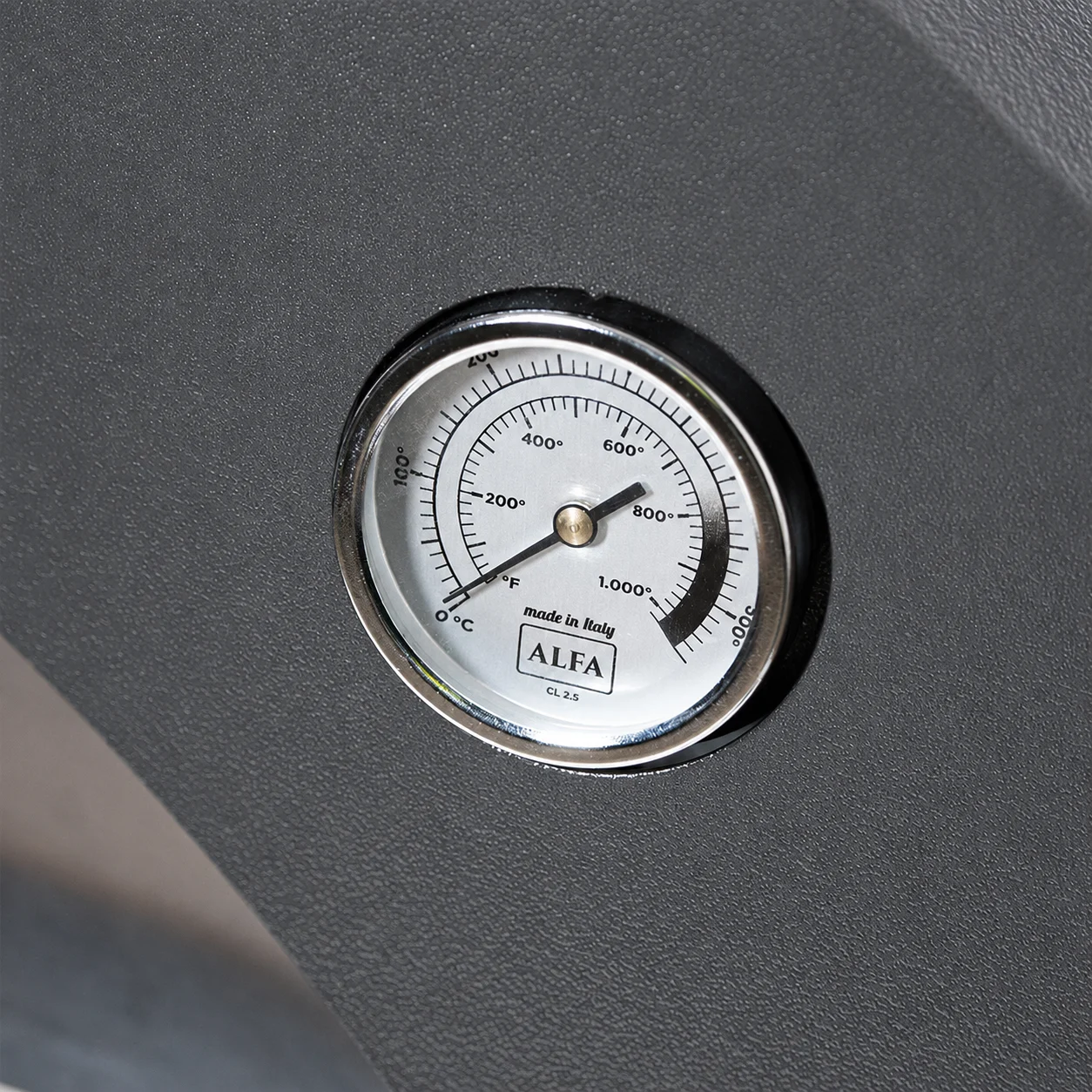 ALFA FORNI – GAS PIZZA OVEN – MODERNO 2 PIZZE (GREY) - Image 3