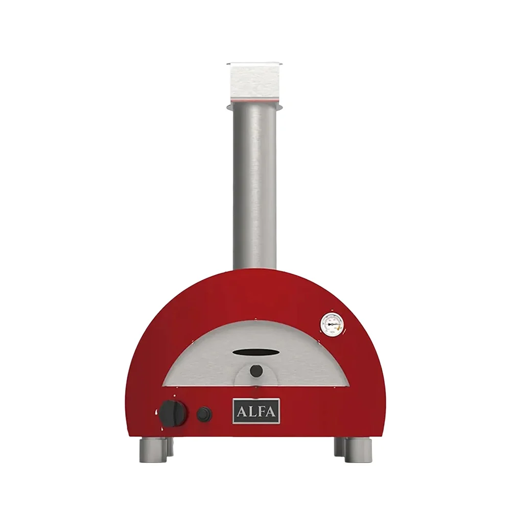 ALFA FORNI – GAS PIZZA OVEN – MODERNO PORTABLE (RED)