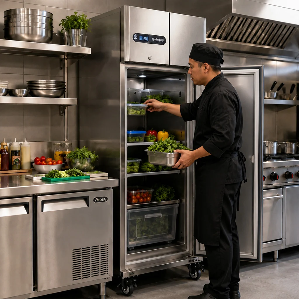 MEICHU – VENTILATED FREEZER 500 L – ARX - Image 7