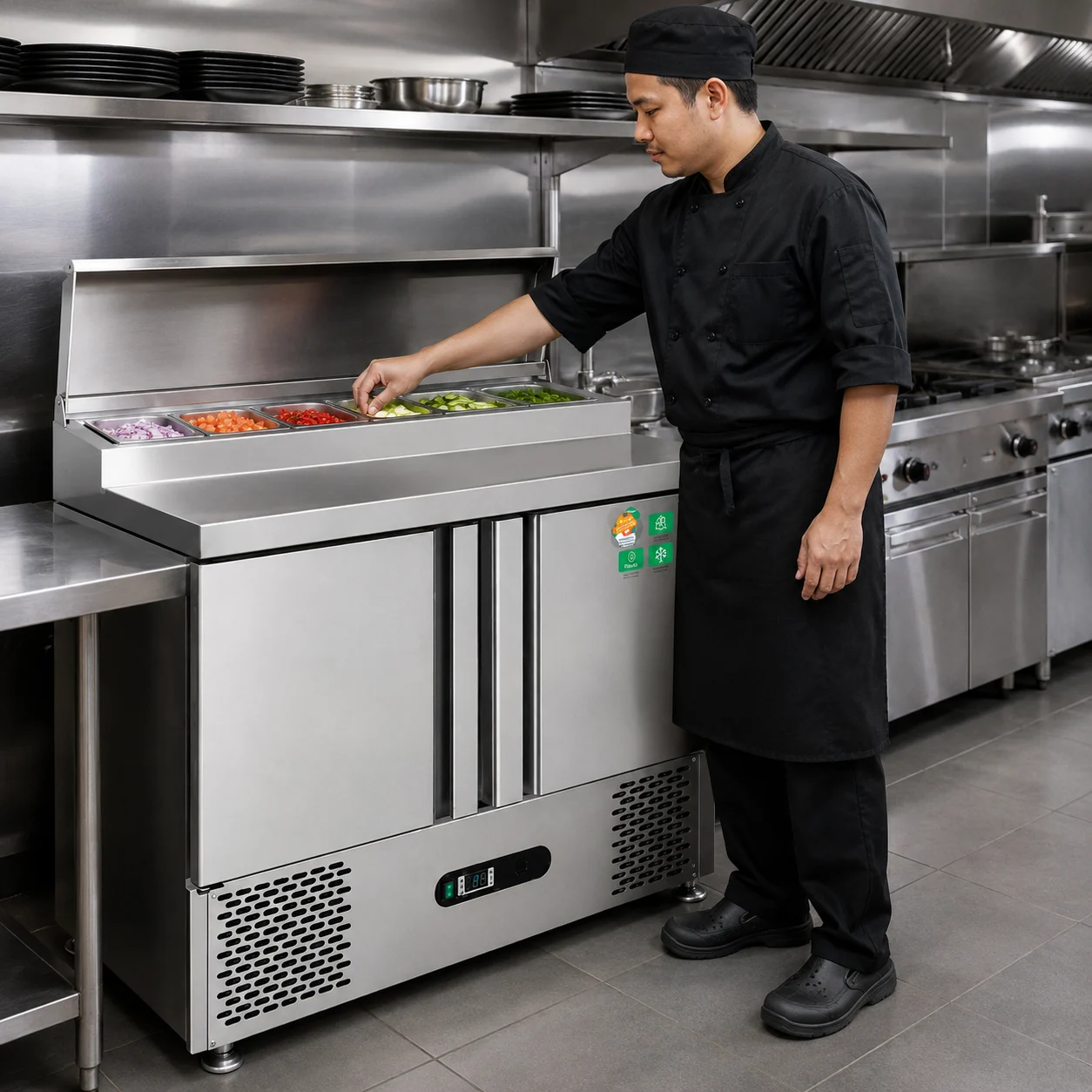 MEICHU – SALADETTE PREPARATION COUNTER – PS92 - Image 6