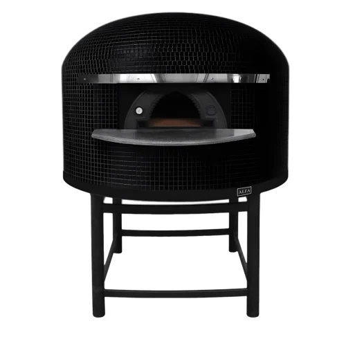 Alfa Forni Wood Fired Pizza Oven Napoli M150 Black untuk restoran dan pizzeria oleh PT Multi Flashindo Karisma