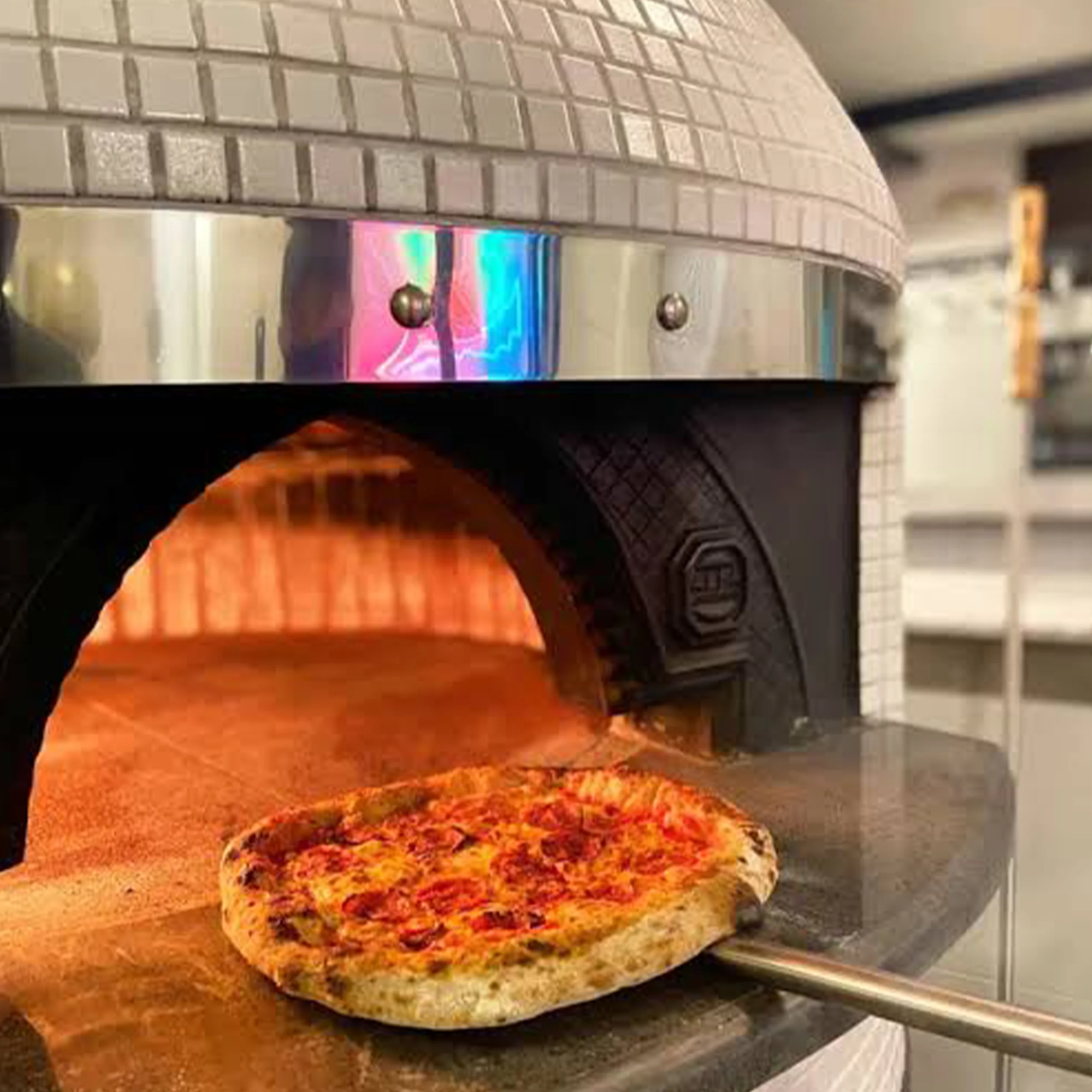 ALFA FORNI – WOOD FIRED PIZZA OVEN – NAPOLI M150 (WHITE) - Image 4