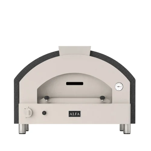 Alfa Forni Gas Pizza Oven Quick 4 Pizze Silver Gray untuk restoran dan pizzeria oleh PT Multi Flashindo Karisma